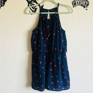 Watermelon Romper - chiffon